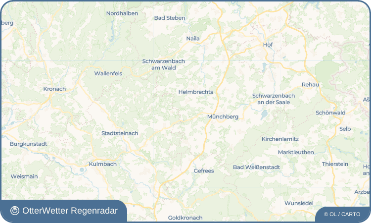 OtterWetter Regenradar-Widget Ahornis