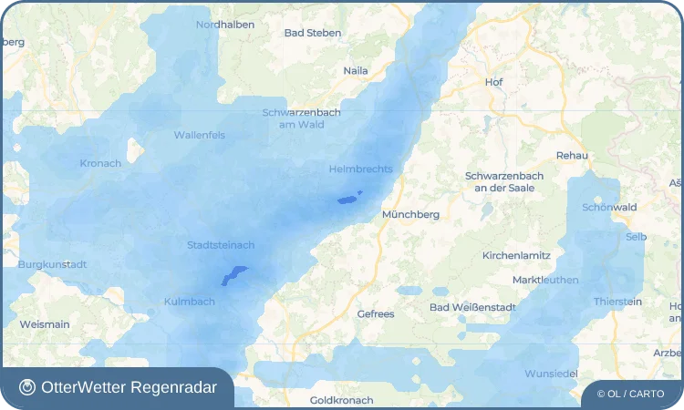 Widget-Vorschau für Ahornis Wetter-Widget-Vorschau mit Vorhersagedaten für Ahornis