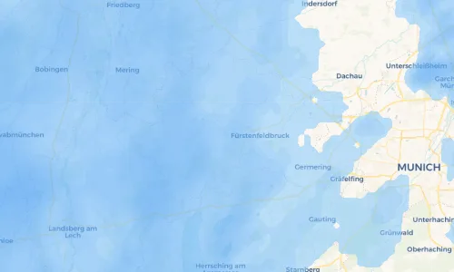 Regenradar Vorschaubild - Aktuelle Niederschläge in Aich und Umgebung