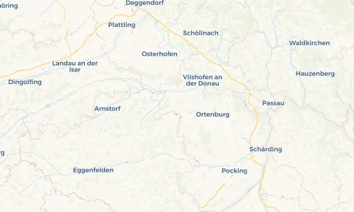 Regenradar Vorschaubild - Aktuelle Niederschläge in Aidenbach und Umgebung
