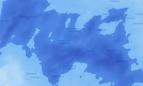 Regenradar Vorschaubild - Aktuelle Niederschläge in Aidenried und Umgebung
