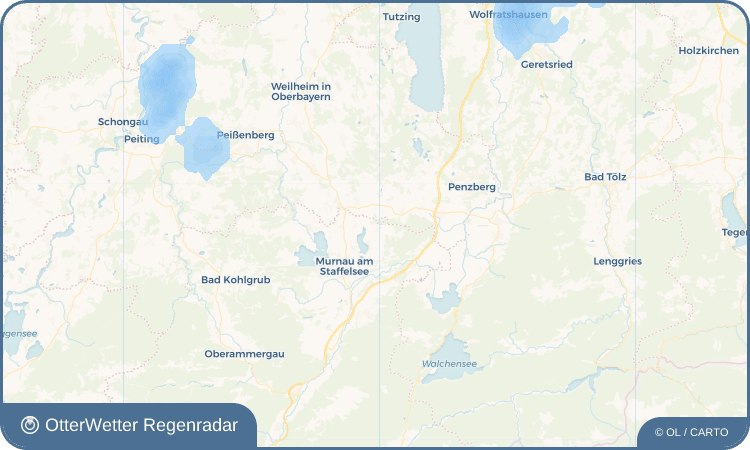 Wetter-Widget-Vorschau mit Vorhersagedaten für Aidling
