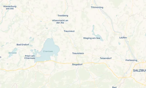 Regenradar Vorschaubild - Aktuelle Niederschläge in Aiging und Umgebung