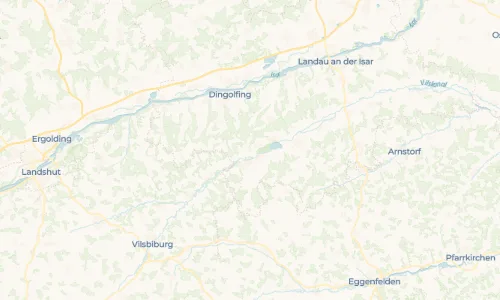 Regenradar Vorschaubild - Aktuelle Niederschläge in Aiglkofen und Umgebung