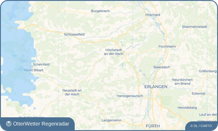 Wetter-Widget-Vorschau mit Vorhersagedaten für Ailersbach