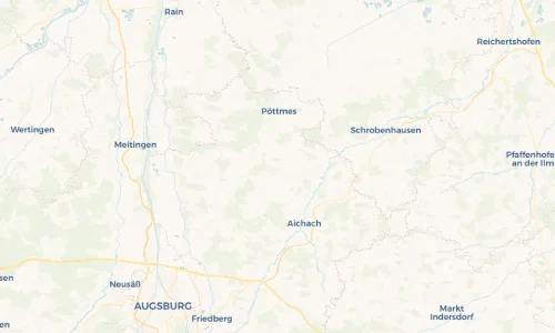 Regenradar Vorschaubild - Aktuelle Niederschläge in Ainertshofen und Umgebung