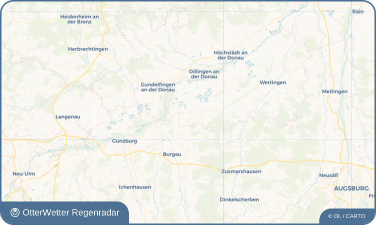 OtterWetter Regenradar-Widget Aislingen