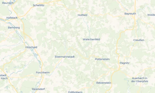 Regenradar Vorschaubild - Aktuelle Niederschläge in Albertshof und Umgebung