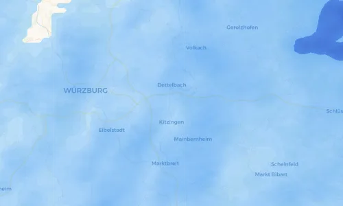 Regenradar Vorschaubild - Aktuelle Niederschläge in Albertshofen und Umgebung