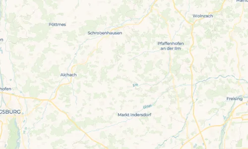 Regenradar Alberzell: aktuelle Niederschläge in Alberzell und Umgebung, Stand 24. Oktober 2026 um 5:00 Uhr