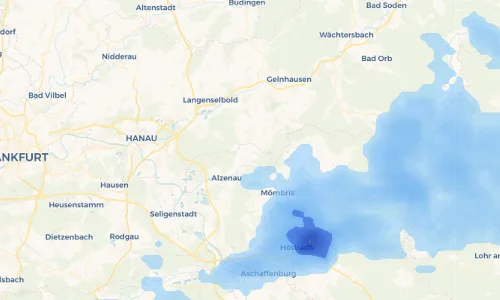Regenradar Vorschaubild - Aktuelle Niederschläge in Albstadt und Umgebung