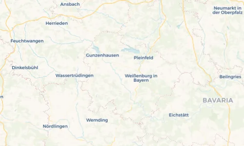 Regenradar Vorschaubild - Aktuelle Niederschläge in Alesheim und Umgebung