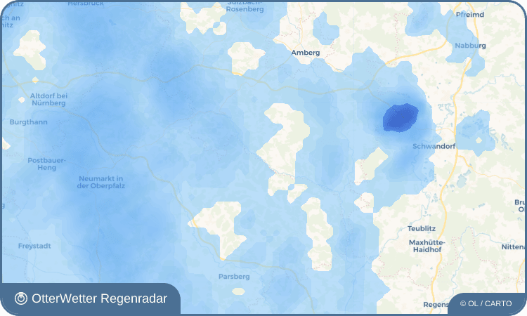 Wetter-Widget-Vorschau mit Vorhersagedaten für Allersburg