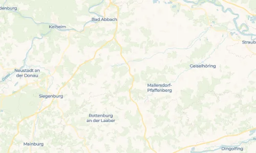 Regenradar Allersdorf: aktuelle Niederschläge in Allersdorf und Umgebung, Stand 22. Oktober 2026 um 3:20 Uhr