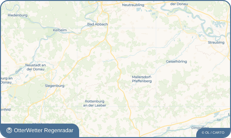 OtterWetter Regenradar-Widget Allersdorf