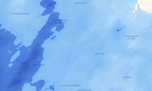 Regenradar Vorschaubild - Aktuelle Niederschläge in Allershausen und Umgebung