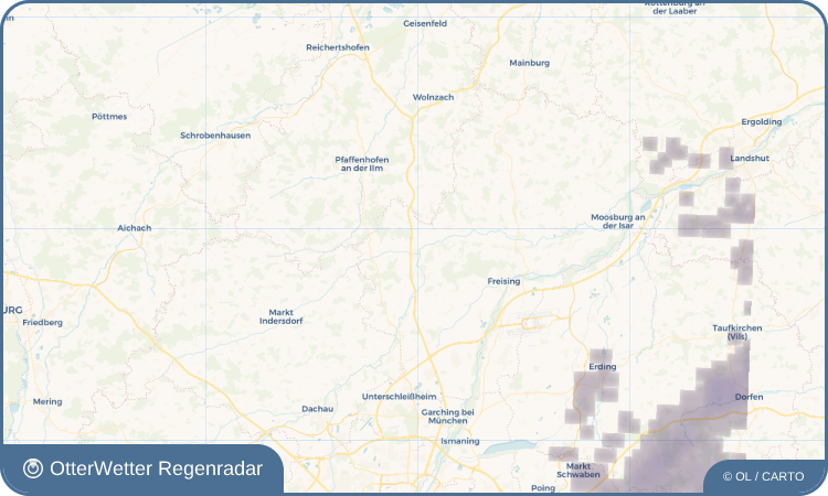 Widget-Vorschau für Allershausen Wetter-Widget-Vorschau mit Vorhersagedaten für Allershausen