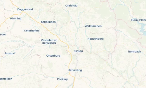 Regenradar Vorschaubild - Aktuelle Niederschläge in Allerting und Umgebung