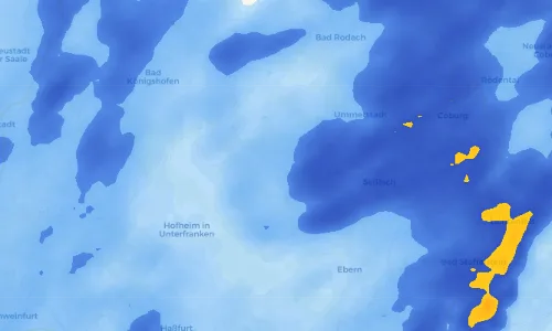 Regenradar Vorschaubild - Aktuelle Niederschläge in Allertshausen und Umgebung