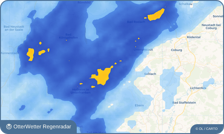 OtterWetter Regenradar-Widget Allertshausen