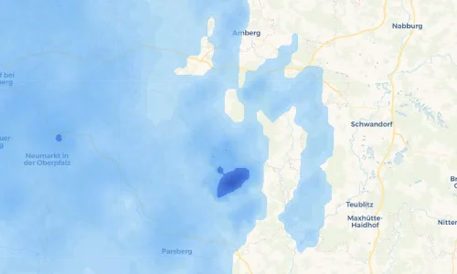 Regenradar Vorschaubild - Aktuelle Niederschläge in Allertshofen und Umgebung