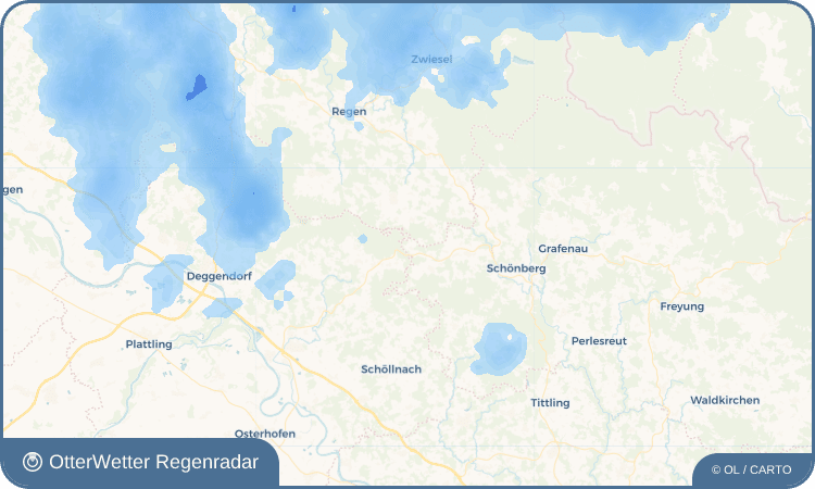 OtterWetter Regenradar-Widget Allhartsmais