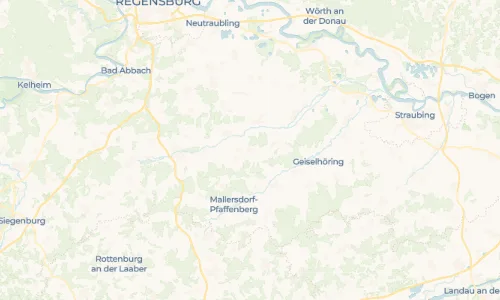 Regenradar-Vorschau: aktuelle Niederschläge in Allkofen und Umgebung