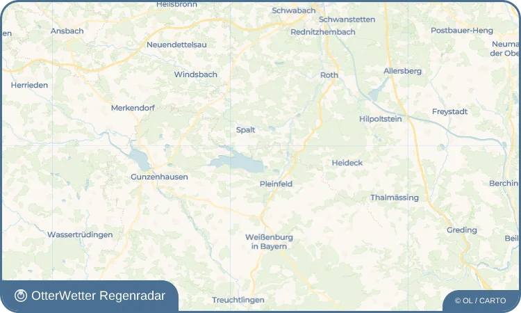 Wetter-Widget-Vorschau mit Vorhersagedaten für Allmannsdorf