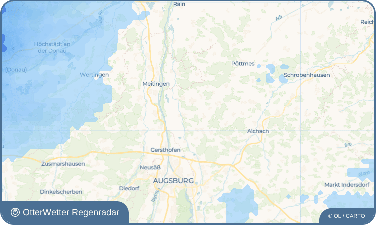 OtterWetter Regenradar-Widget Allmering