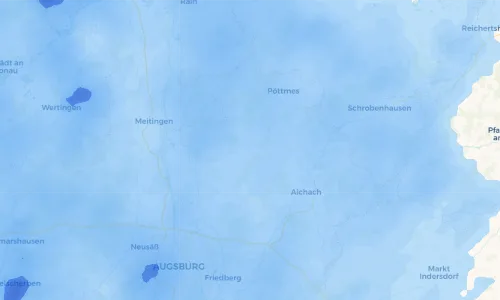 Regenradar Vorschaubild - Aktuelle Niederschläge in Alsmoos und Umgebung