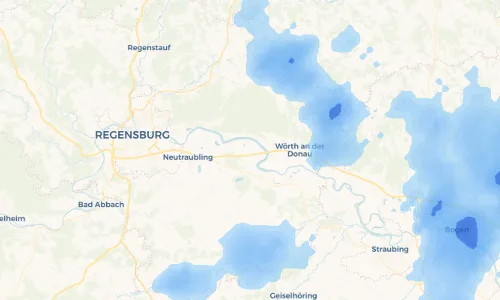 Regenradar Vorschaubild - Aktuelle Niederschläge in Altach und Umgebung