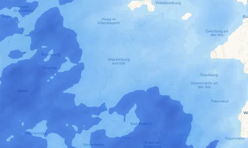 Regenradar Vorschaubild - Aktuelle Niederschläge in Alteiselfing und Umgebung