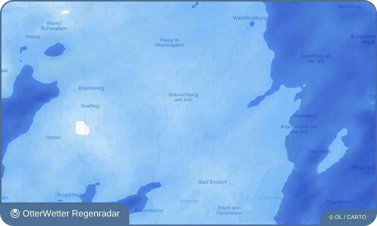 Wetter-Widget-Vorschau mit Vorhersagedaten für Alteiselfing