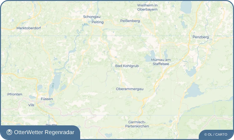 Wetter-Widget-Vorschau mit Vorhersagedaten für Altenau