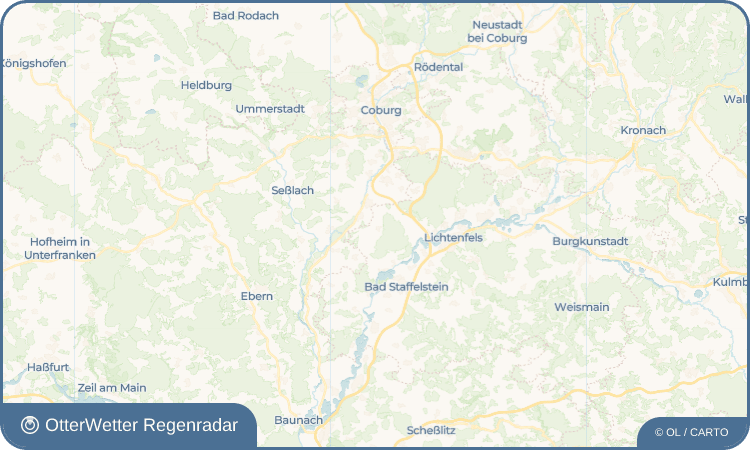 OtterWetter Regenradar-Widget Altenbanz