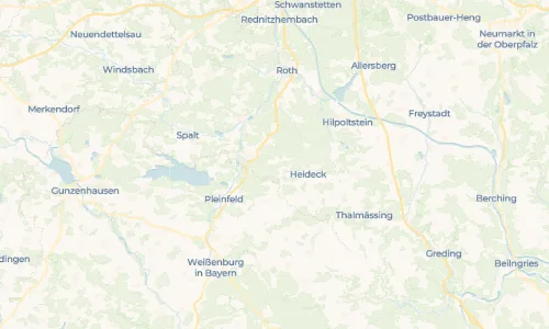 Regenradar Altenheideck: aktuelle Niederschläge in Altenheideck und Umgebung, Stand 25. Oktober 2026 um 23:10 Uhr