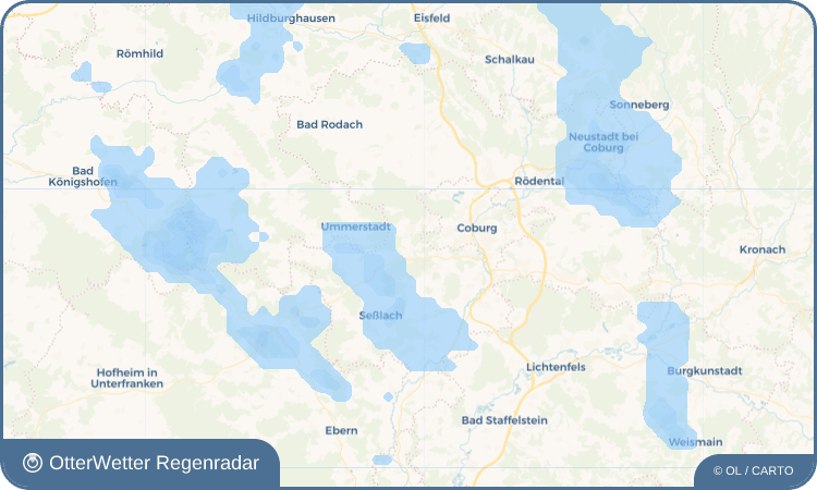 OtterWetter Regenradar-Widget Altenhof