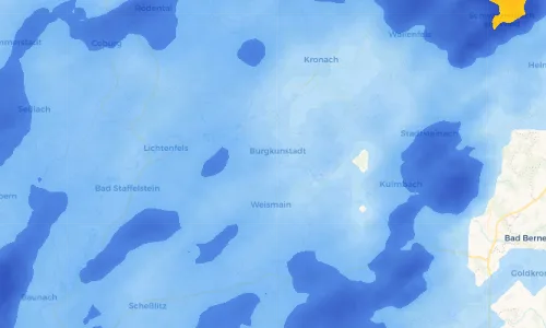 Regenradar Vorschaubild - Aktuelle Niederschläge in Altenkunstadt und Umgebung