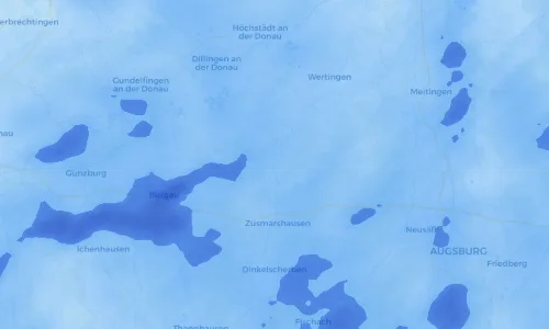 Regenradar Vorschaubild - Aktuelle Niederschläge in Altenmünster und Umgebung