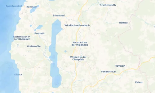 Regenradar Vorschaubild - Aktuelle Niederschläge in Altenstadt an der Waldnaab und Umgebung