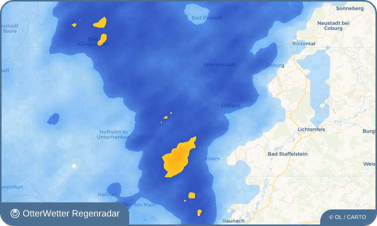 OtterWetter Regenradar-Widget Altenstein