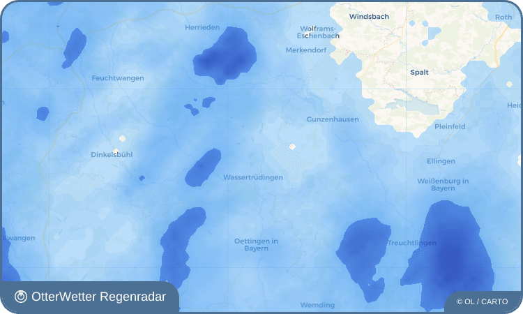 OtterWetter Regenradar-Widget Altentrüdingen