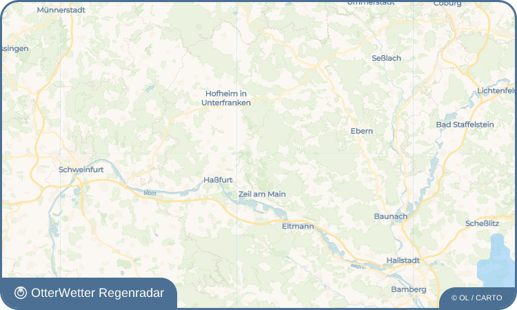 OtterWetter Regenradar-Widget Altershausen