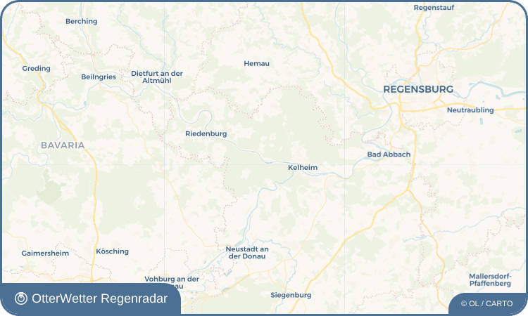 OtterWetter Regenradar-Widget Altessing