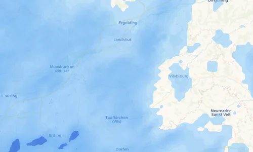 Regenradar Vorschaubild - Aktuelle Niederschläge in Altfraunhofen und Umgebung