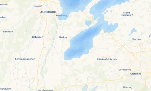 Regenradar Vorschaubild - Aktuelle Niederschläge in Althegnenberg und Umgebung