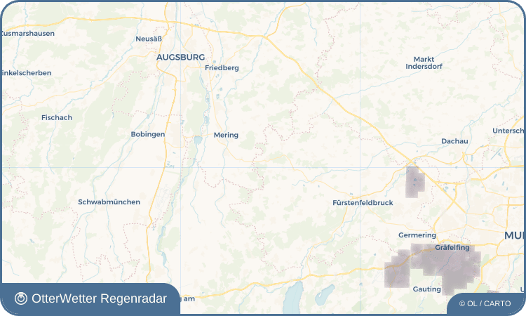 OtterWetter Regenradar-Widget Althegnenberg