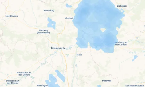 Regenradar Vorschaubild - Aktuelle Niederschläge in Altisheim und Umgebung