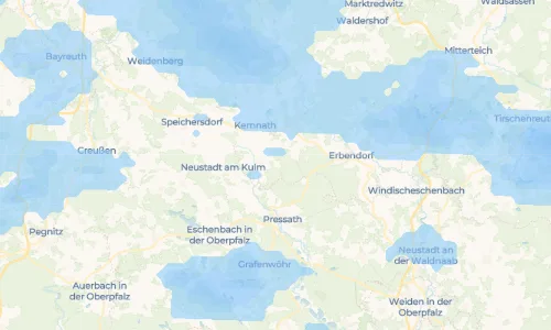 Regenradar Vorschaubild - Aktuelle Niederschläge in Altköslarn und Umgebung