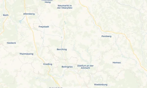 Regenradar Vorschaubild - Aktuelle Niederschläge in Altmannsberg und Umgebung